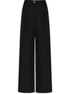 REJINA PYO INGRID HIGH-WAISTED WIDE-LEG TROUSERS