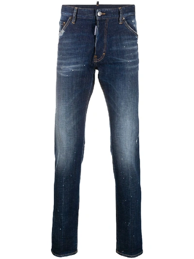 Dsquared2 Straight-leg Jeans In Blue