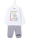 MOSCHINO LONG-SLEEVE TRACKSUIT SET