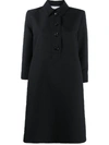 La Doublej Artemis Shirt Dress In Black