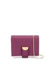 MARC JACOBS THE HALF MOON SMALL CARD CASE WITH CHAIN
