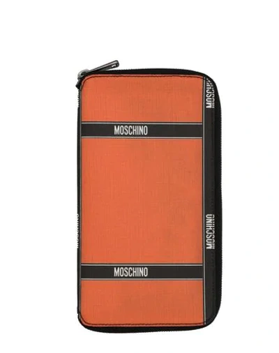 Moschino Document Holders In Orange