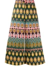 La Doublej High-waisted Culottes In Green