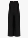 REJINA PYO INGRID WIDE LEG WOOL TROUSERS,E13815164503