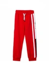 Givenchy Drawstring Track Trousers In Rosso