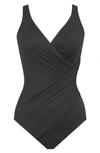 Miraclesuitr Oceanus One-piece Swimsuit In Blk
