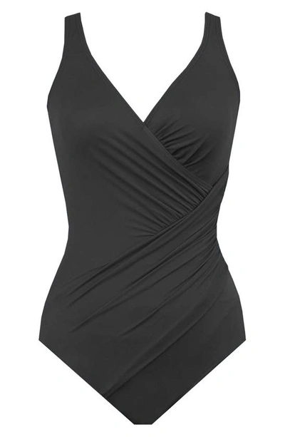 Miraclesuitr Oceanus One-piece Swimsuit In Blk