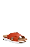 Ugg 'kari' Sandal In Red Rock Leather