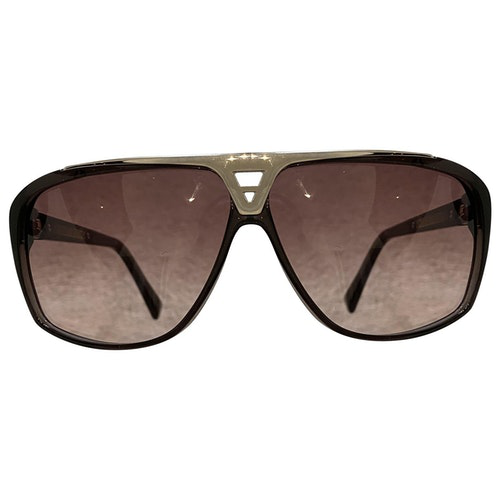 Pre-Owned Louis Vuitton Millionaire Brown Sunglasses | ModeSens