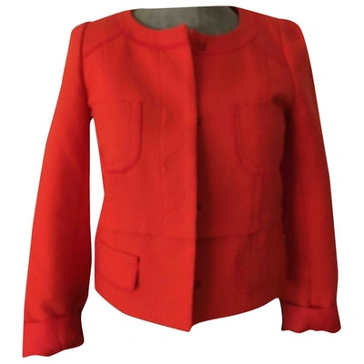 Pre-owned Comptoir Des Cotonniers Orange Cotton Jacket