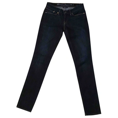 Pre-owned Levi's Slim Jeans In Blue