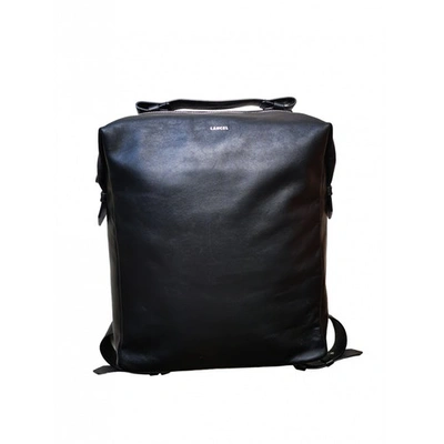 Pre-owned Lancel Black Leather Bag