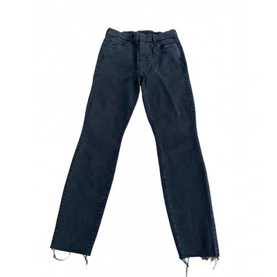 Pre-owned Mother M Blue Cotton - Elasthane Jeans