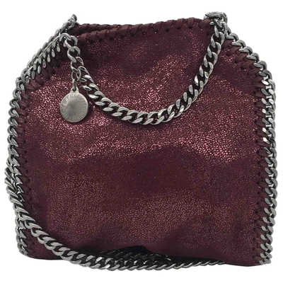 Pre-owned Stella Mccartney Falabella Purple Fur Handbag