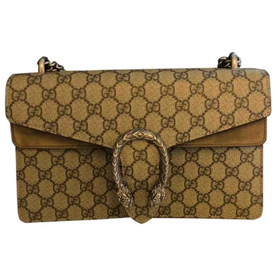 Pre-owned Gucci Dionysus Beige Cloth Handbag