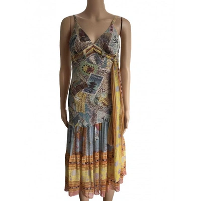 Pre-owned Diane Von Furstenberg Multicolour Silk Dress