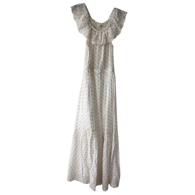 Pre-owned Ulla Johnson White Cotton Dress