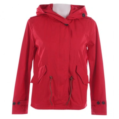 Pre-owned Woolrich Red Cotton Jacket