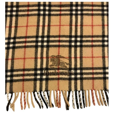 Pre-owned Burberry Multicolour Wool Scarf