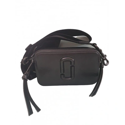 Pre-owned Marc Jacobs Snapshot Black Leather Handbag