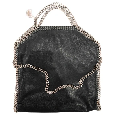 Pre-owned Stella Mccartney Falabella Black Cloth Handbag