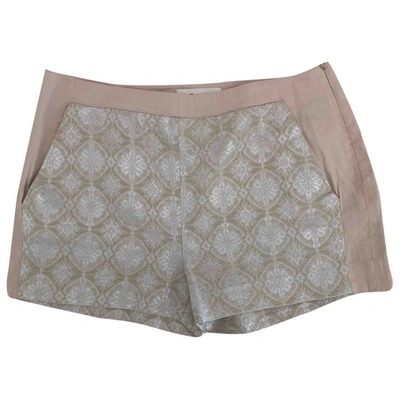 Pre-owned Jucca Beige Cotton Shorts