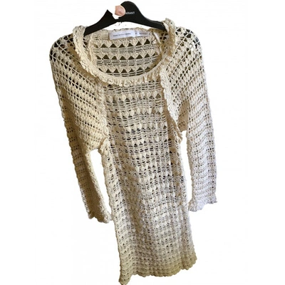 Pre-owned Isabel Marant Étoile Ecru Cotton Dress