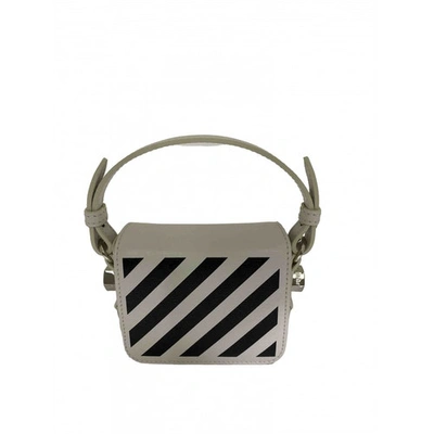 Pre-owned Off-white White Leather Handbag