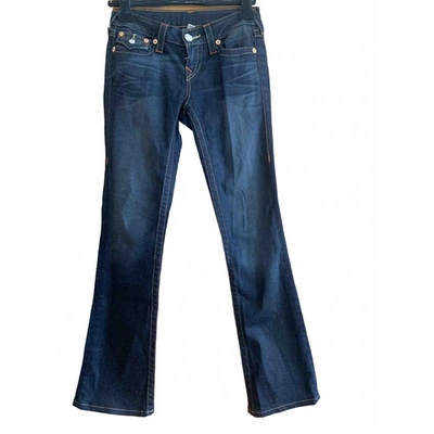 Pre-owned True Religion Navy Denim - Jeans Jeans