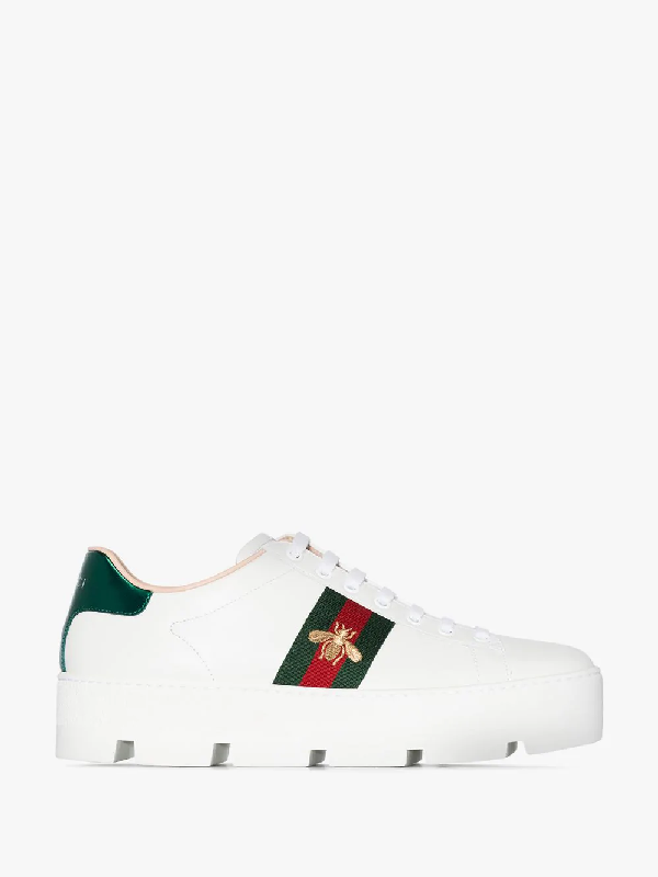 gucci wedge trainers