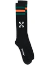 OFF-WHITE EXTRA LONG SPORT SOCKS,36498B4E-01E2-26A8-79AB-1D495A7E419C