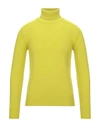 Paolo Pecora Turtleneck In Acid Green