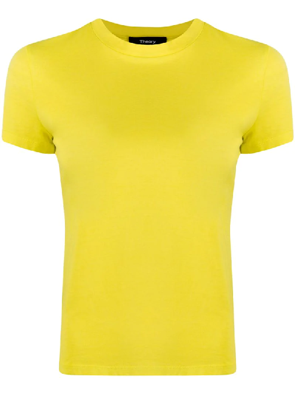 Theory 'tiny' T-shirt In Yellow | ModeSens