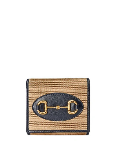Gucci Dionysus Leather Continental Wallet In Brown