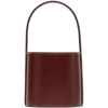 STAUD STAUD BURGUNDY MINI BISSETT BAG