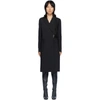 HELMUT LANG HELMUT LANG BLACK BELTED COAT