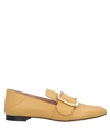 Bally Loafers In Ocher