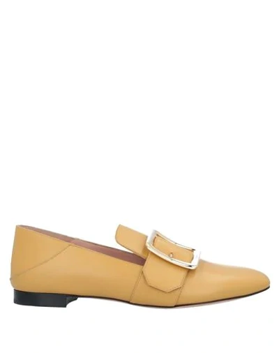 Bally Loafers In Ocher