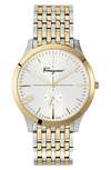 FERRAGAMO SLIM BRACELET WATCH, 40MM,SFDE01219