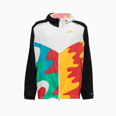 Nike Windrunner Running Jacket In White ModeSens