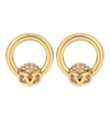 VALENTINO GARAVANI VLOGO EMBELLISHED EARRINGS,P00486520