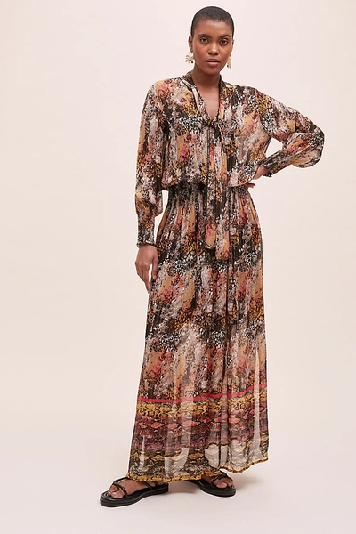 Bl-nk Avimanya Shimmer Maxi Dress