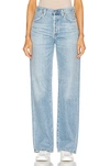 Citizens Of Humanity Dahlia Bow Leg Baby Roll Jeans In Ribbon In Tularosa