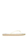 Tory Burch Printed Thin Flip-flop In New Ivory/ Ivory Americana