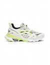 Balenciaga Track 2 Leather And Mesh Trainers In Multicolor