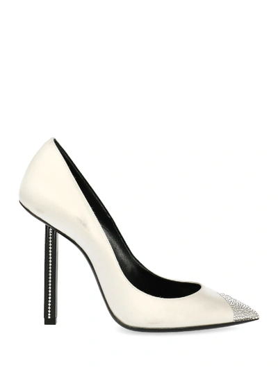 Pre-owned Saint Laurent Shoe In White