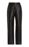 STELLA MCCARTNEY HAILEY VEGAN LEATHER SKINNY PANTS,808822