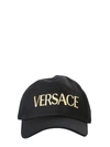 Versace Baseball Cap In Nero