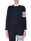 THOM BROWNE CREW NECK SWEATER,11423207