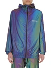 Marcelo Burlon County Of Milan Marcelo Burlon Wind Jacket In Nero